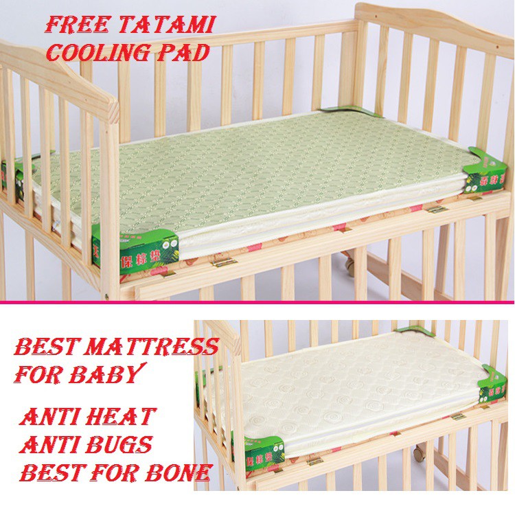 Anti Heat Baby Cot Mattress Coconut Fiber LOWEST PRICE, A little