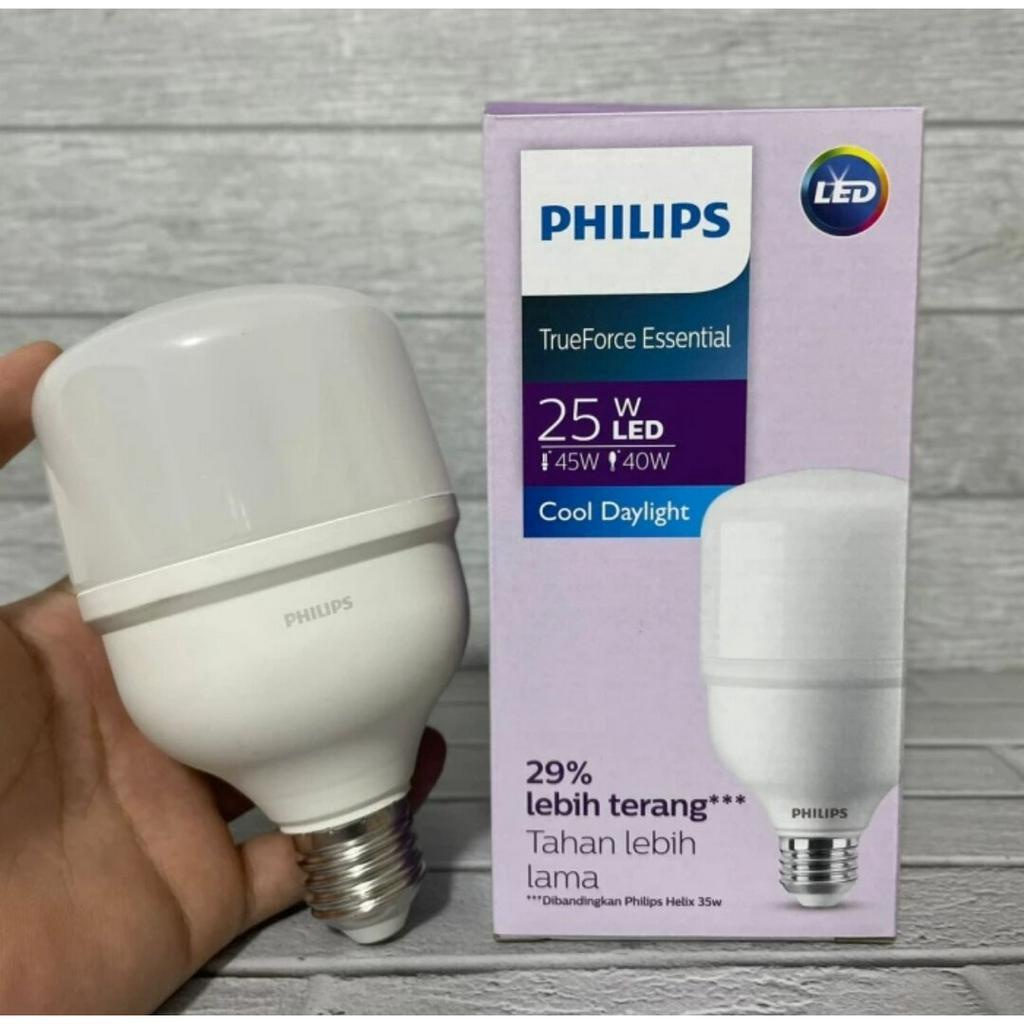 PUTIH Philips True Force Essential Led 25W 25Watt E27 White/Philips T ...