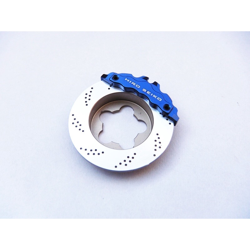 Hiro Seiko Aluminum Brake Disc EVOII, Purple/ Blue/ Tamiya Blue