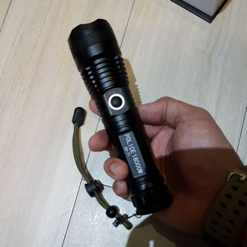 P50 super deals light rechargeable flashlight