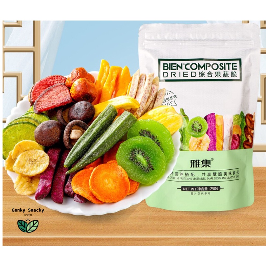 [Clearance Sale] Healthy Snack Mixed Dried Vegetables and Fruits Chips ...