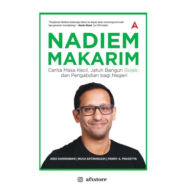 biography text nadiem makarim