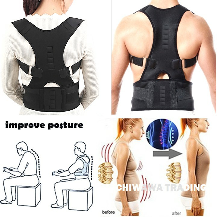 Baju Support Tulang Belakang Posture Support Brace Reduce Back Pain ...