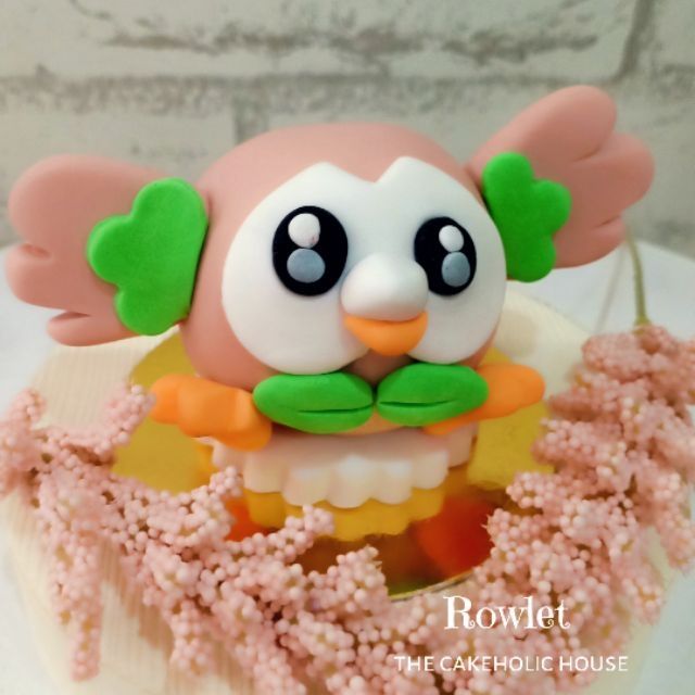 Pokemon Rowlet Edible Cake Topper | Shopee Malaysia