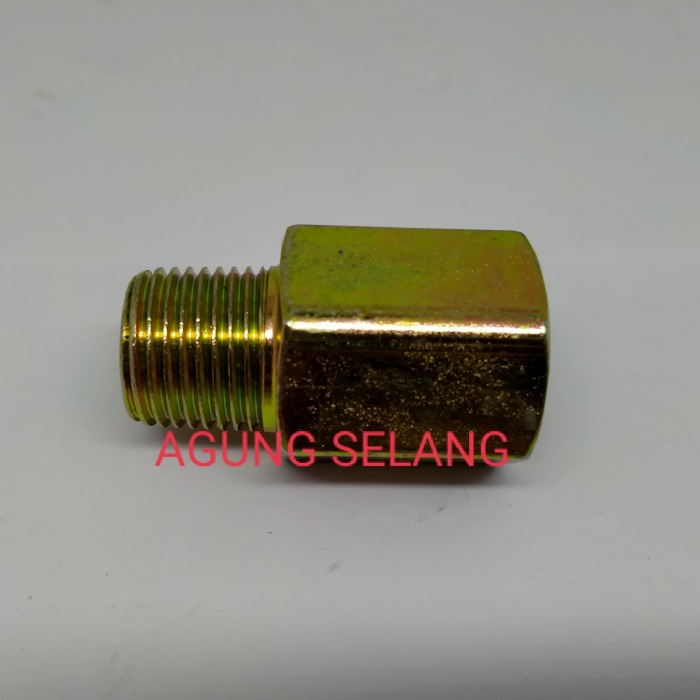 Reduser FEMALE 1/2 NPT X 1/2 MALE NPT IRON HEX Reducer 4000 Galvanized ...