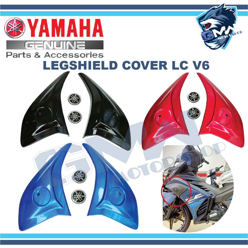 YAMAHA LC135 New V2 V3 V4 V5 V6 V7 LEG SHIELD SIDE INNER COVER