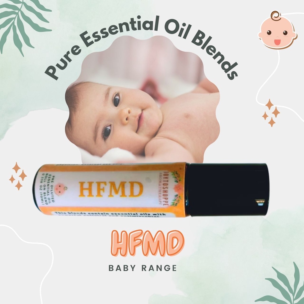 [Joy] Hand Foot Mouth Disease HFMD Baby RollOn Pure Essential Oil Pre