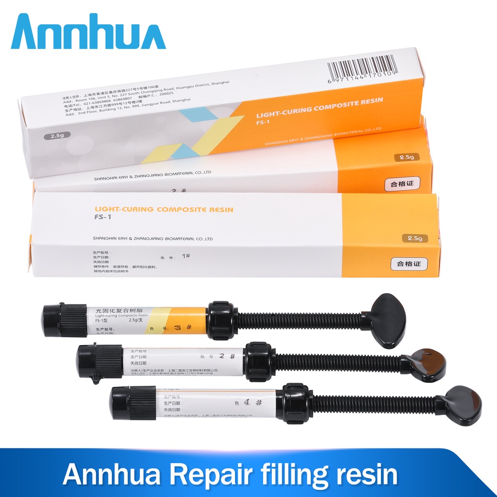 Dental LightCure Composite Micro Hybrid Restorative Resin Shopee