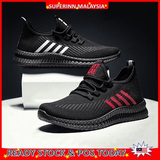 Yasuit Men Sport Shoe Sneaker Stripe Kasut Lelaki - Shoes for sale in  Bandar Menjalara, Kuala Lumpur