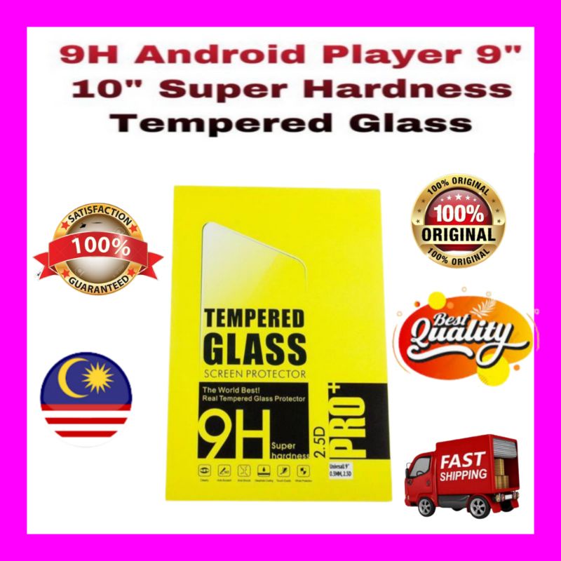 Tempered Glass For Android Player 9