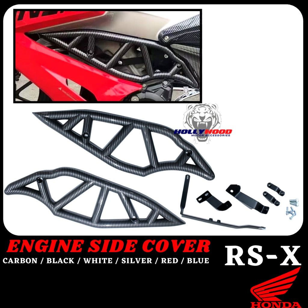 SIDE COVER ENGINE SIDE BODY RSX RSX150 CRASH BAR FRAME COVER DUCATI