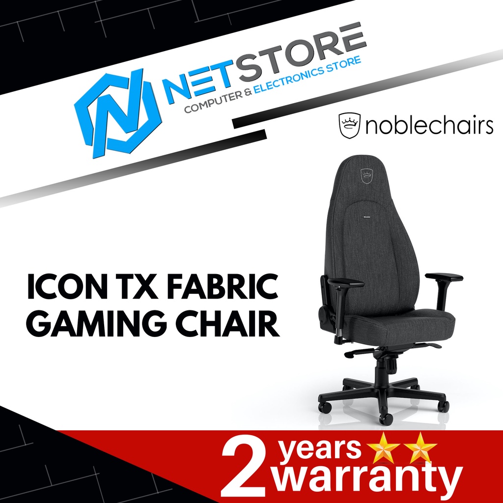 NOBLECHAIRS ICON TX FABRIC GAMING CHAIR NBL ICN TX ATC SGL