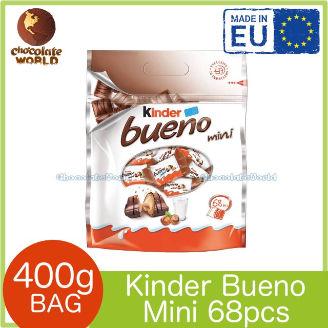 Kinder Bueno Mini Chocolate 68pcs 400g (Made in EU)