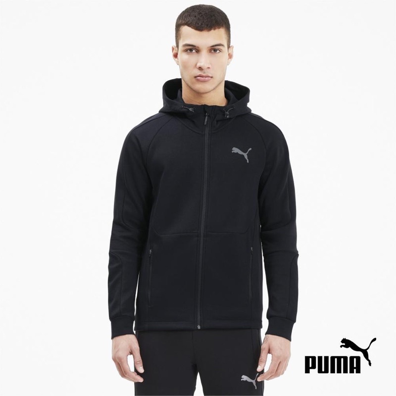 PUMA Evostripe Full Zip Men s Hoodie Size L Shopee Malaysia