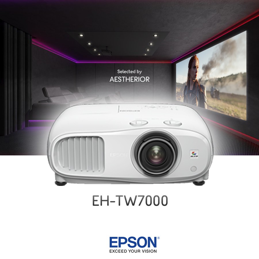 VIDEO PROJECTEUR EH-TW7000 HOME CINEMA 4K PRO-UHD 3000 LUMEN EPSON