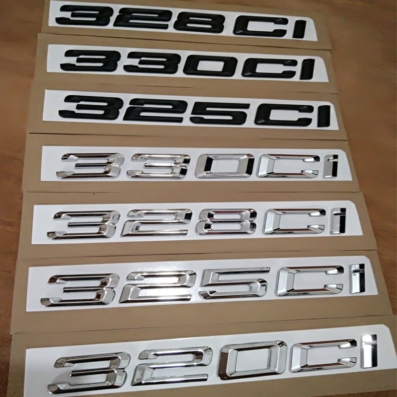 NEW M Power M performance car badge 320ci 325ci 328ci 330ci car Emblem ...