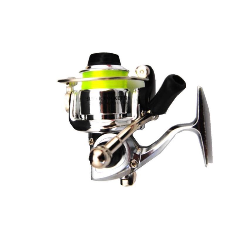 mesin pancing MN100 Pen Rod Reel Mini Fishing reels 500 Size