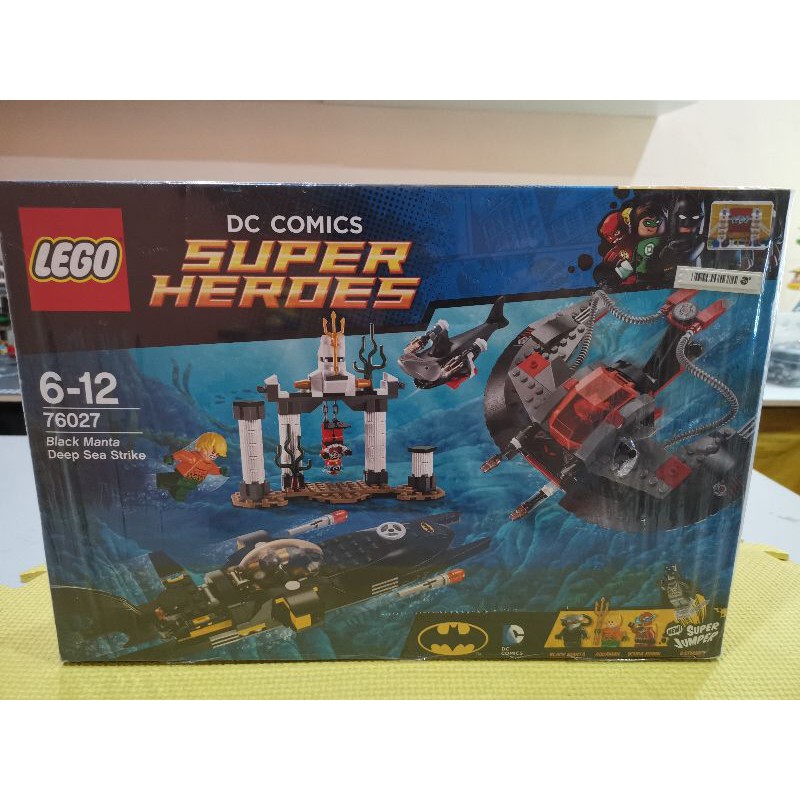 LEGO DC Comics Super Heroes Black Manta Deep Sea Strike Set 76027