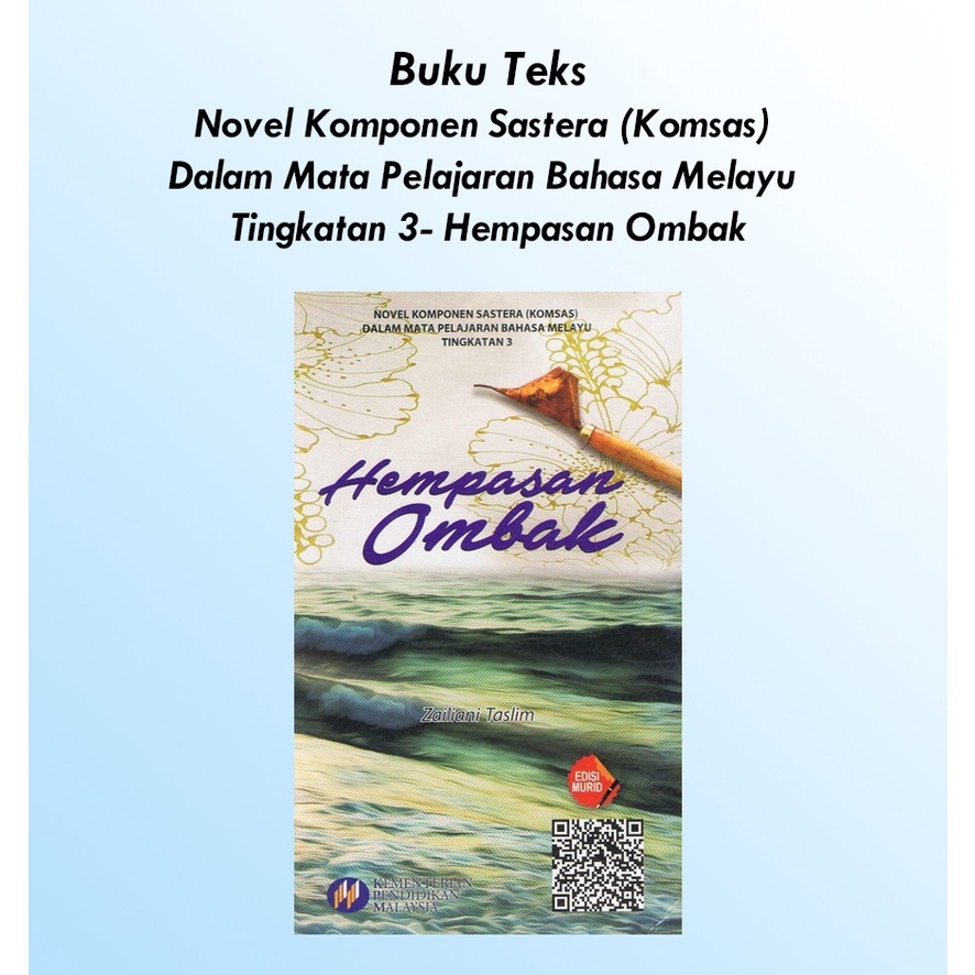 Buku Teks- Novel Komponen Sastera (Komsas) Dalam Mata Pelajaran Bahasa ...