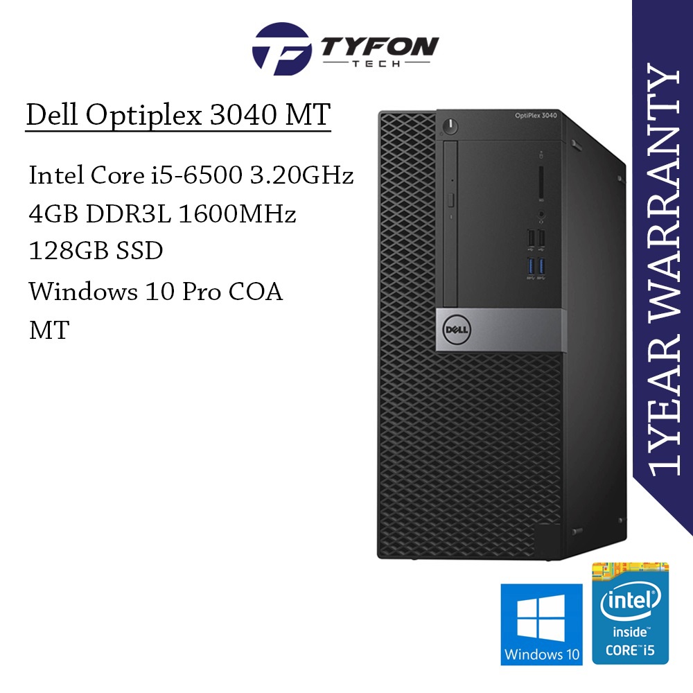 Dell Optiplex 3040 MT I7-6700 3,4 GHz 16 GB 256 GB SSD BN Windows 10 Professional 289523 - Foto 2