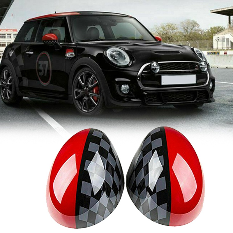 Capuchon Feu Arrière Mini Cooper F55 F56 F57 - Décoration Union Jack JCW Chromé