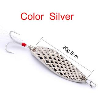 Fishing Lure Metal Spoon , Gewang Besi Memancing x 10, Sports Equipment,  Fishing on Carousell