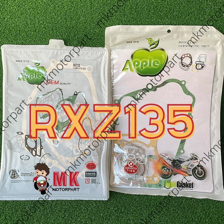 🍎 Yamaha Rxz / Rxz135 Overhaul Gasket Complete Set 🍎 Apple Gasket ...