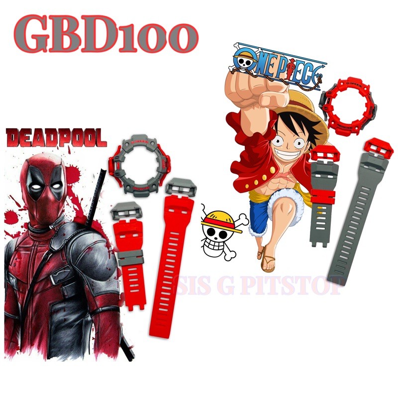 [CUSTOM] BNB GBD 100 CUSTOM ONE PIECE / DEADPOOL. | Shopee Malaysia