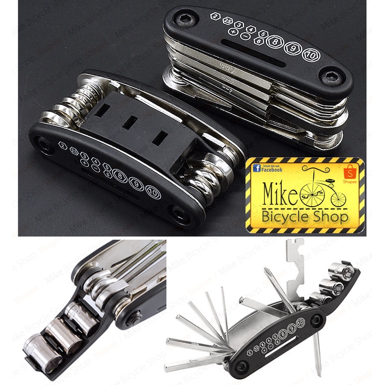 16 in 1 Multi tools Bicycle tool repair multitools Allen key Tools ...