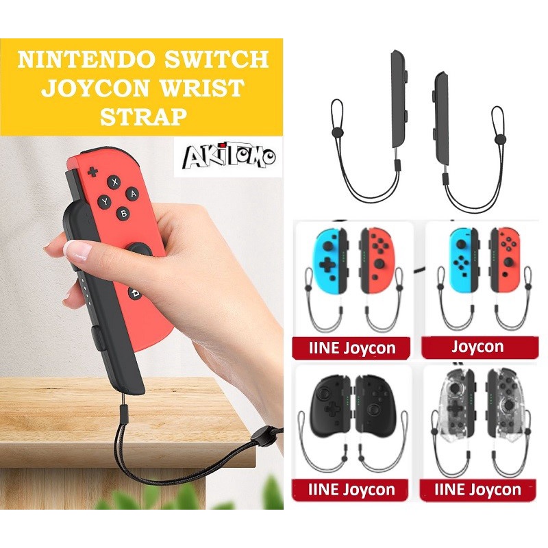 Nintendo Switch Joycon Controller Wrist Strap Hand Strap Shopee Malaysia