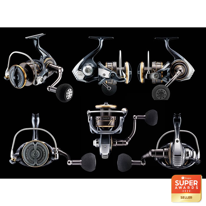 Moulinet Daiwa Spinning 22 Caldia SW 10000-H - 6+1 Billes 15kg Drag