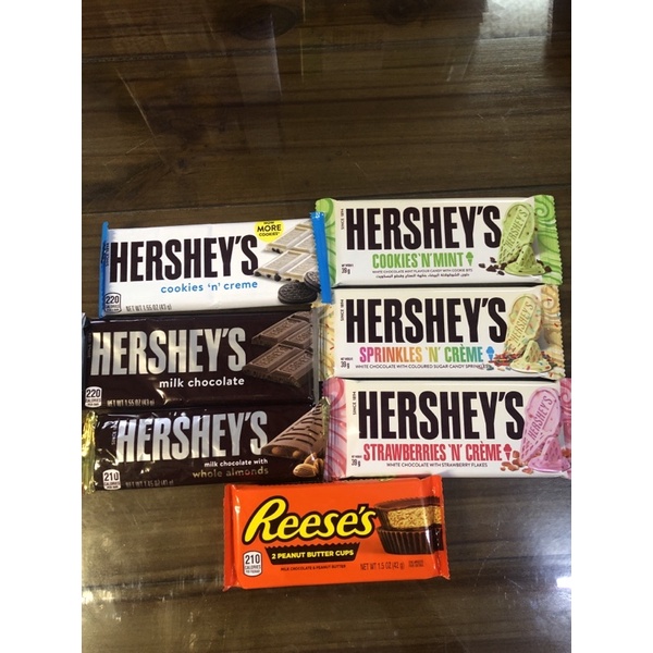 Assorted Hershey’s Chocolate Bars, Full Size / Giant Bar (sold per bar ...