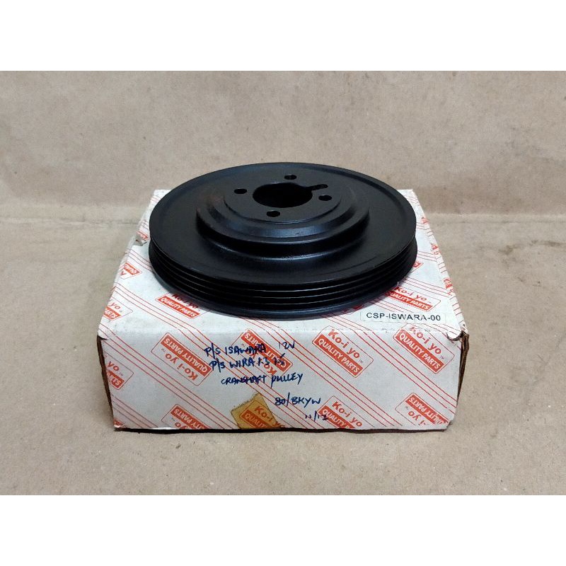 CRANKSHAFT & FAN PULLEY PROTON WIRA WAJA PERDANA TOYOTA HILUX LN106