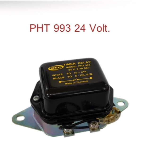 REC PHT993 GLOW PLUG HEATER TIMER RELAY 24V 020SEC FOR USE ON