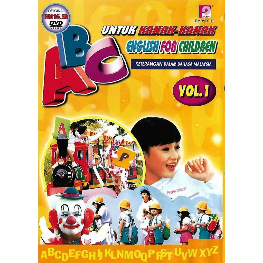 ABC English For Children Untuk Kanak-kanak Vol.1 DVD Keterangan Dalam ...