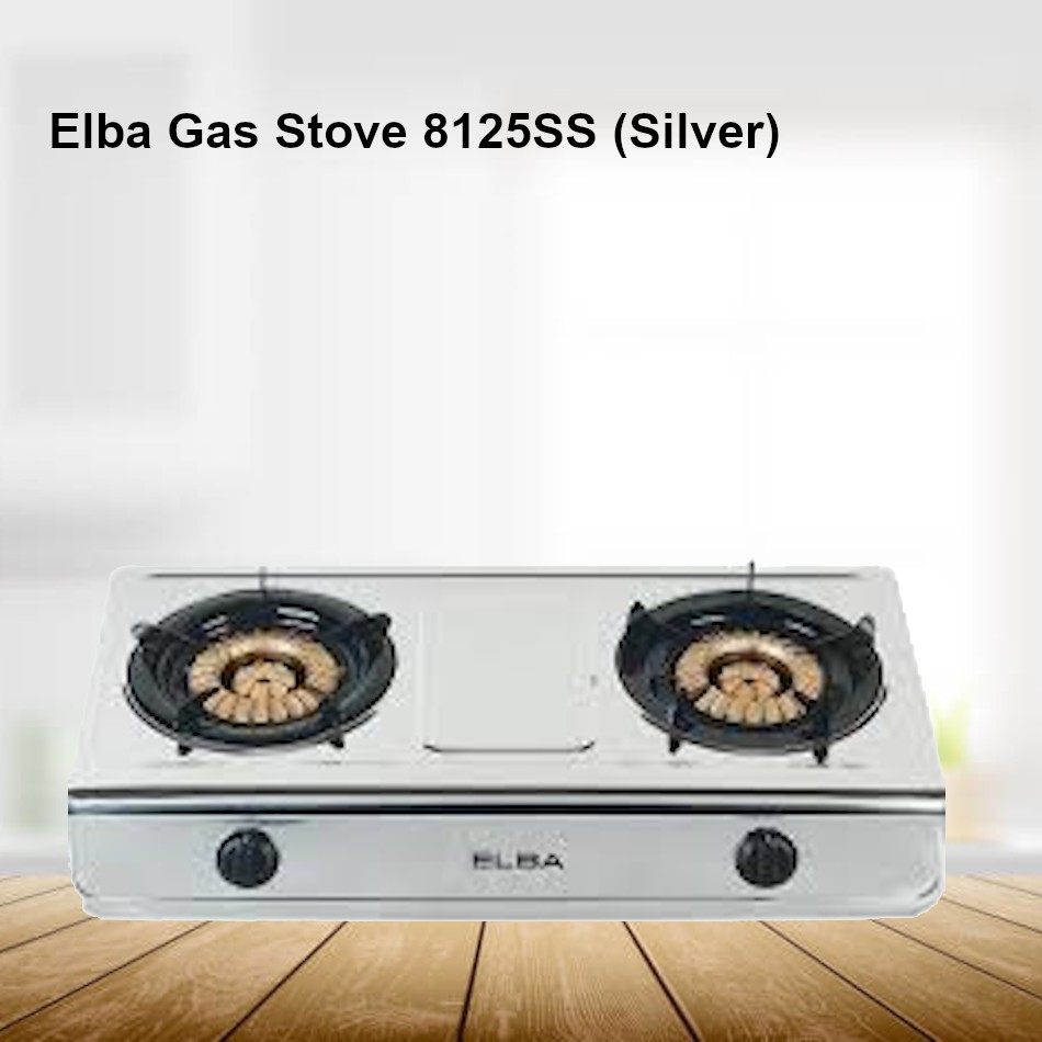 Elba Gas Stove 8125SS (Silver) Shopee Malaysia