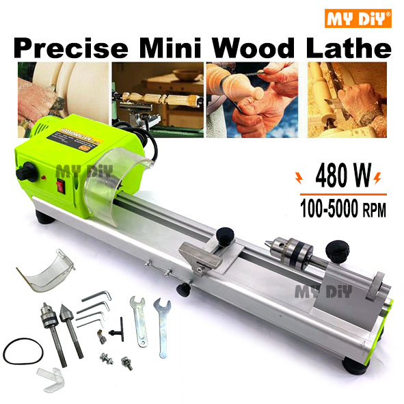 Homemade mini store lathe machine