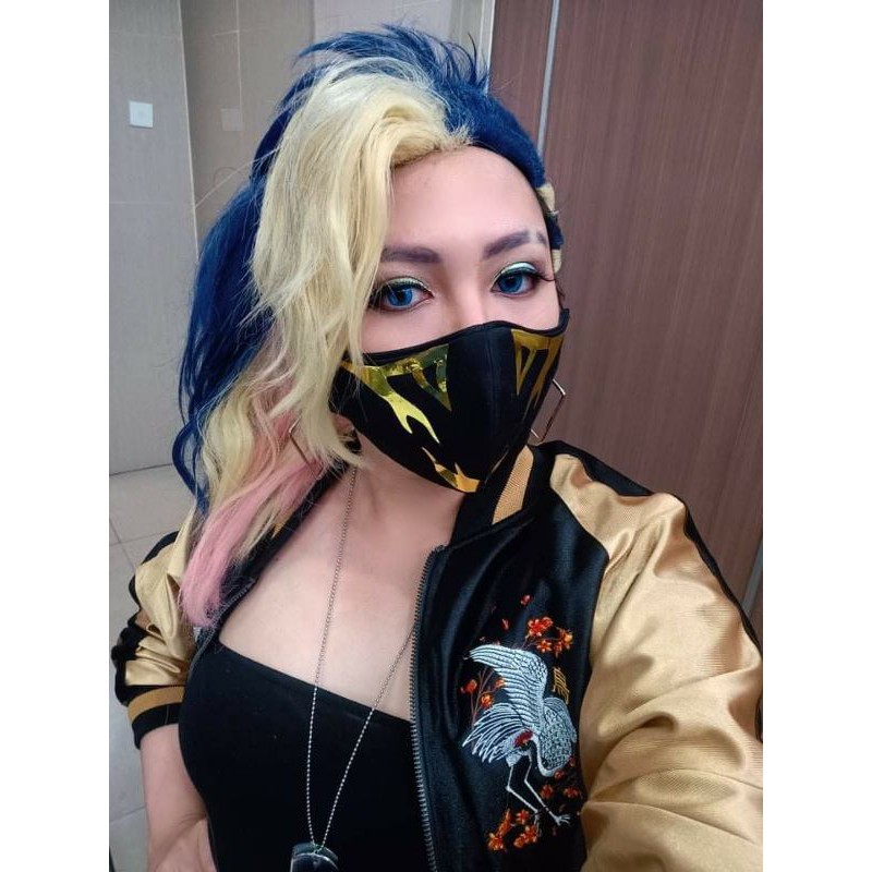 【QTakasi】KDA all out akali ahri LOL mask with screen printing motif ...