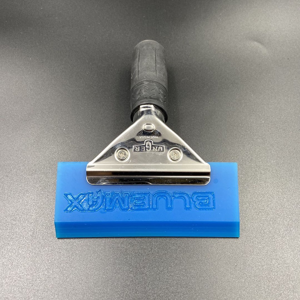 USA Imported BLUEMAX Blade and Unger Handle Scraper Water Squeegee Ice ...
