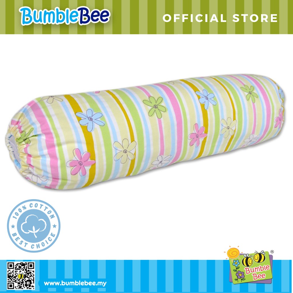 [Clearance] Bumble Bee Baby Bolster (M Size) with 100% Cotton Woven ...