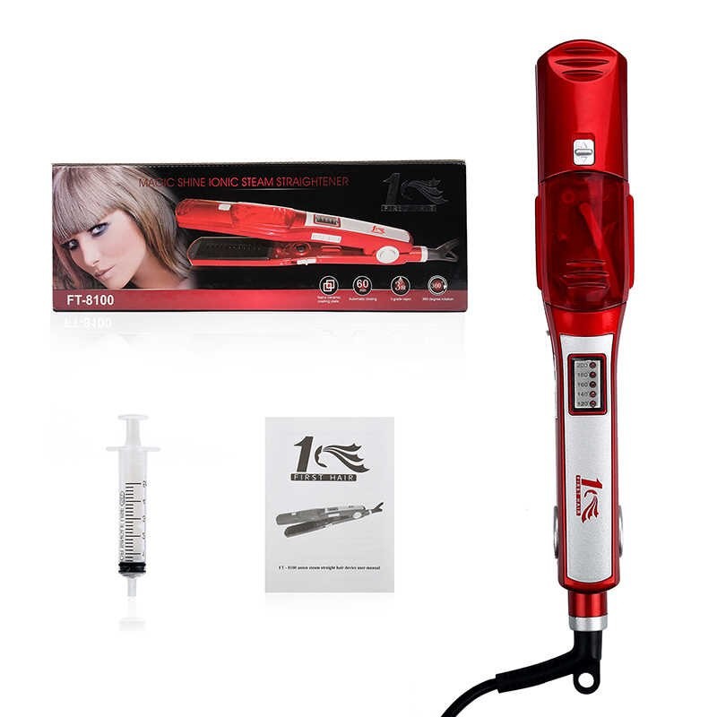 Ready Stock Magic Shine Ionic Steam Straightener Flat Iron Vapor Spray Straightening Shopee Malaysia