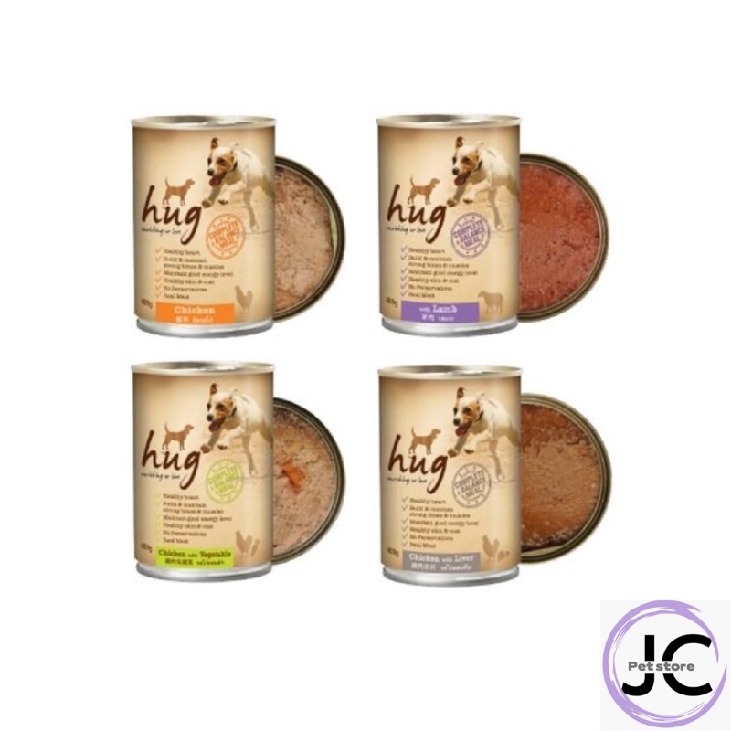 Hug Dog Canned Food 400g | Shopee Malaysia