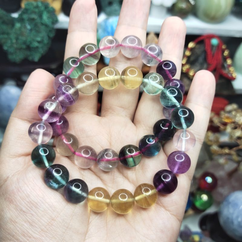 Fluorite Stone Bracelet, Fluorite Bracelet