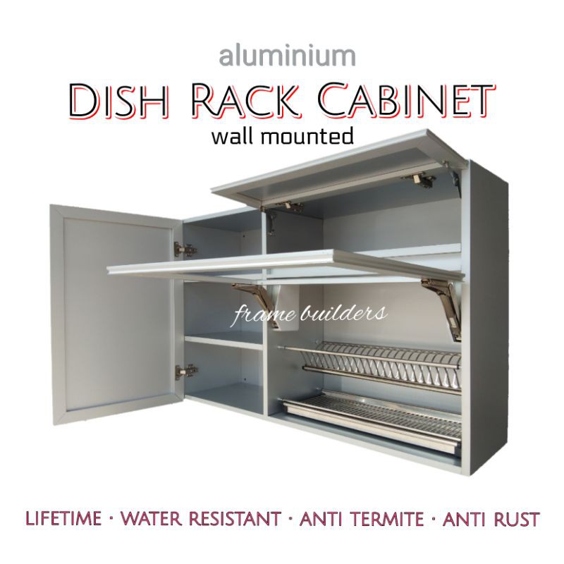 Dish Rack Mounted Dish Rack/Aluminum Dish