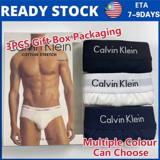 Mens Calvin Klein black Cotton Stretch 1996 Boxer Briefs (Pack of