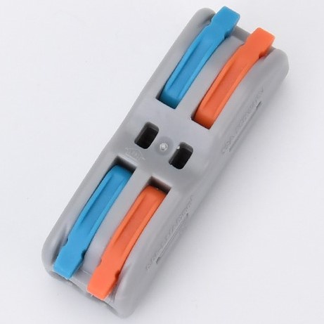 Fast Wire Connector CH2 Reusable Terminal Block Safe Spring Quick ...