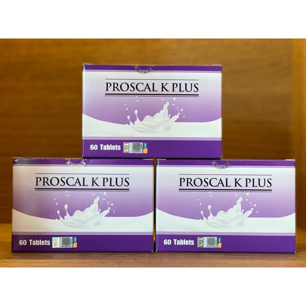 PROSCAL K PLUS 60 TABLETS | Shopee Malaysia