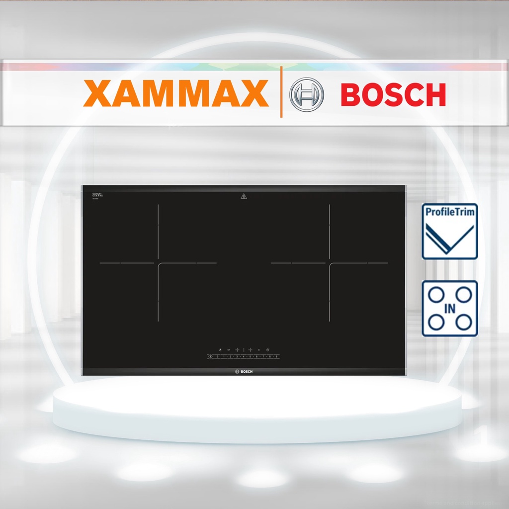 BOSCH PPI82560MS Serie 8 Induction Hob / Kitchen Induction Electric