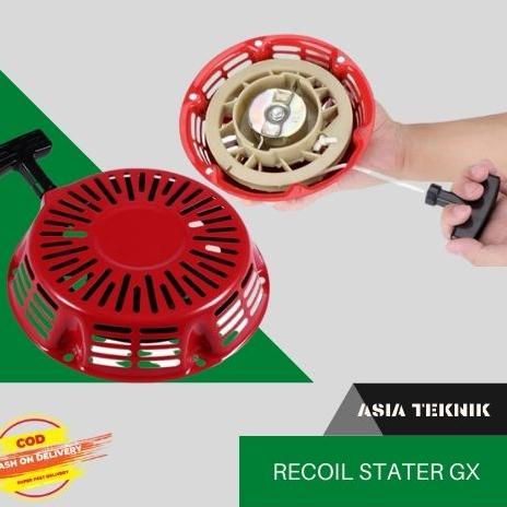 Mesin Recoil Stater Puller Engine Crank Gx And Gx Eqr Rf Super Shopee Malaysia