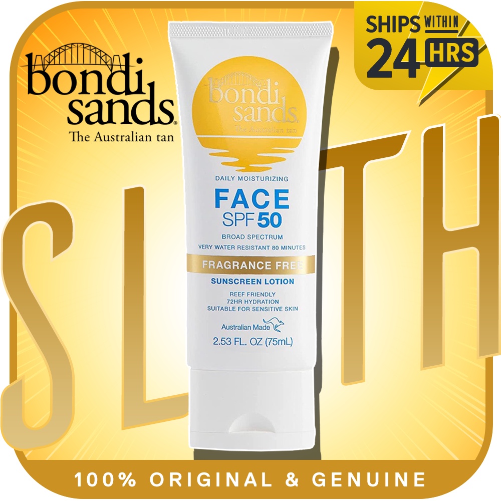 Bondi Sands Fragrance Free Sunscreen Face Lotion SPF50 Shopee Malaysia